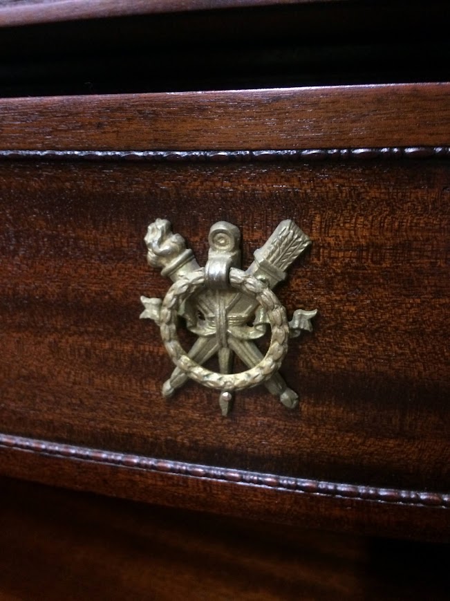 Antique Buffet, Mahogany Sideboard, Federal Revival Furniture - Image 17