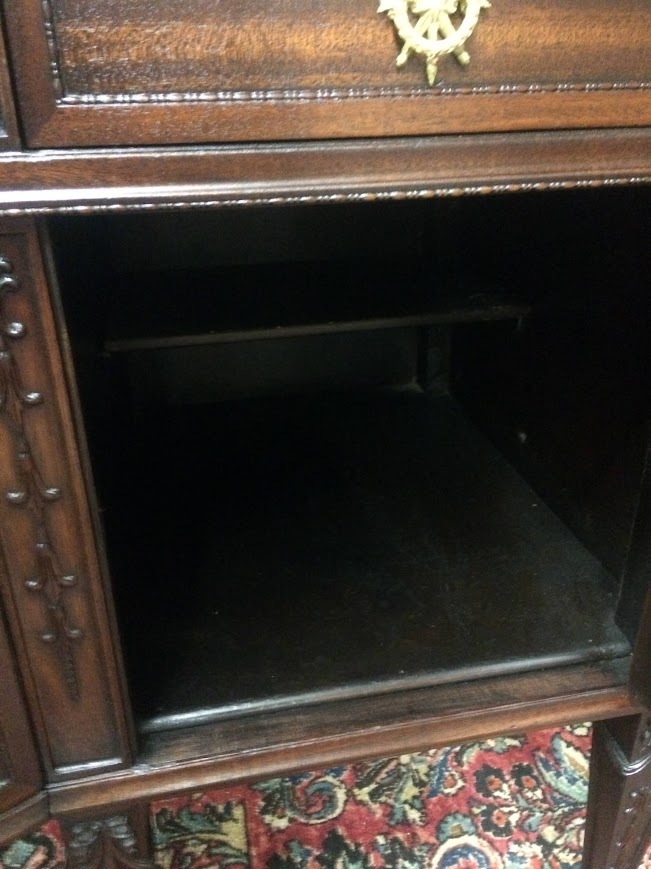 Antique Buffet, Mahogany Sideboard, Federal Revival Furniture - Image 10