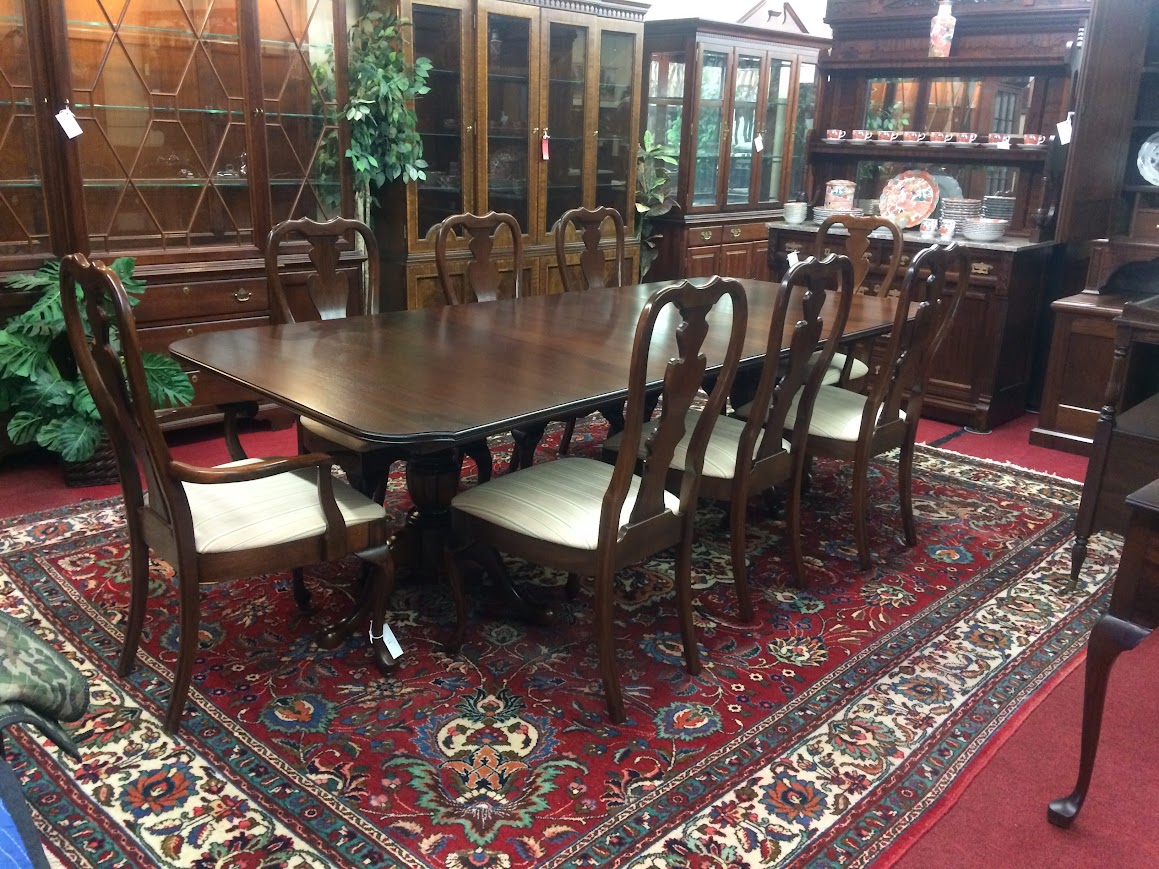 Vintage Dining Table, Mahogany Table, Jamestown Sterling Furniture - Image 13