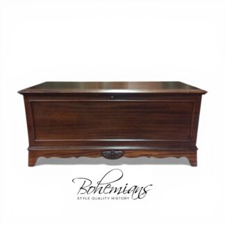 Vintage Cedar and Mahogany Blanket Box, Cedar Chest, Lane Cedar Chest