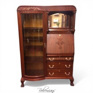 Antique Side by Side Secretary Desk, Victorian Furniture