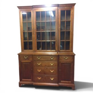 Vintage China Cabinet, Cherry Wood, Suter's Furniture