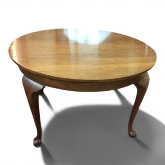 Vintage Dining Table, Round Dining Table with Leaves, Suter's Furniture