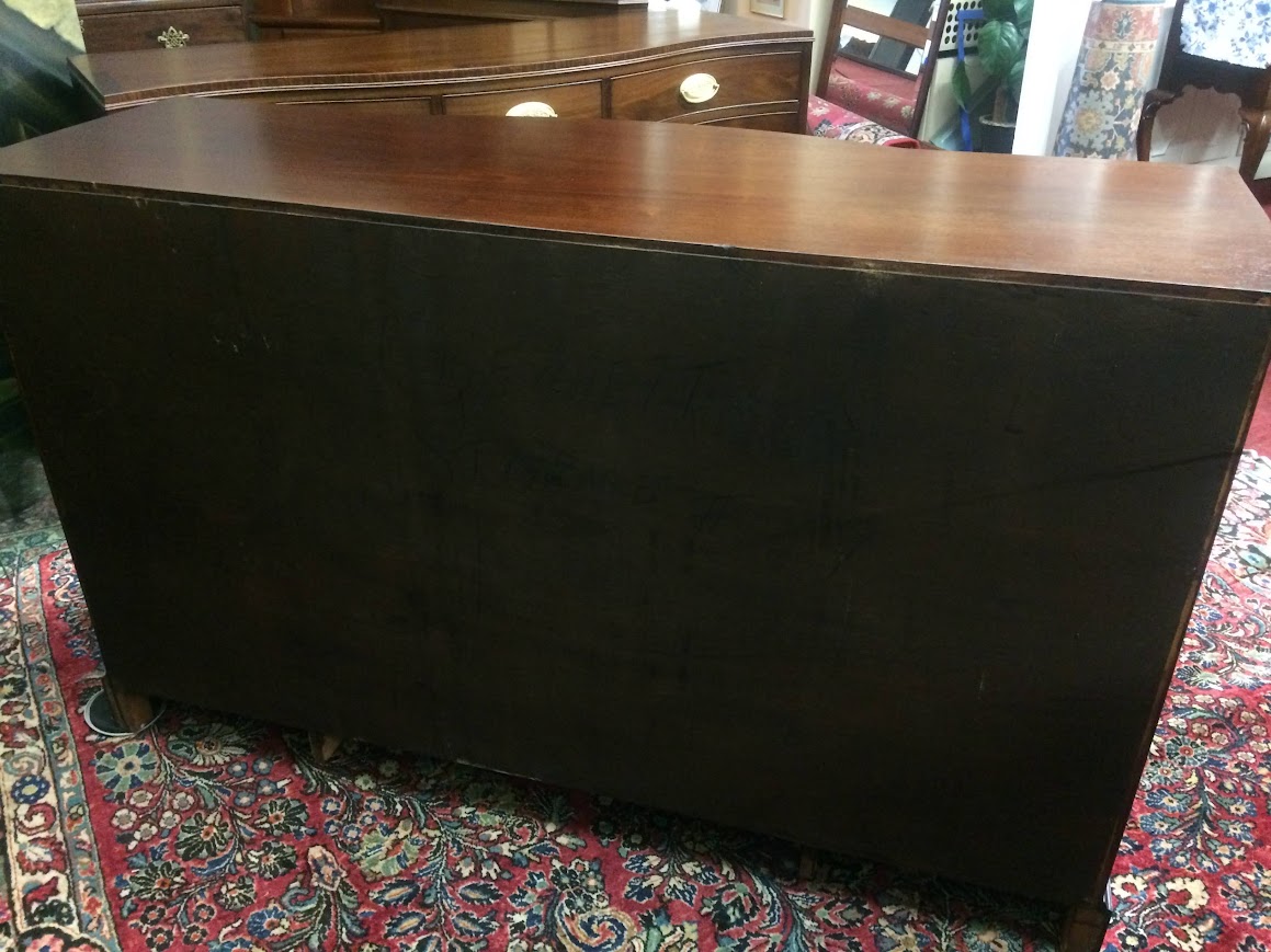 Vintage Mahogany Buffet, Federal Revival Server - Image 10