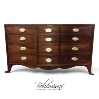 Vintage Dresser, Serpentine Dresser, Henredon Furniture
