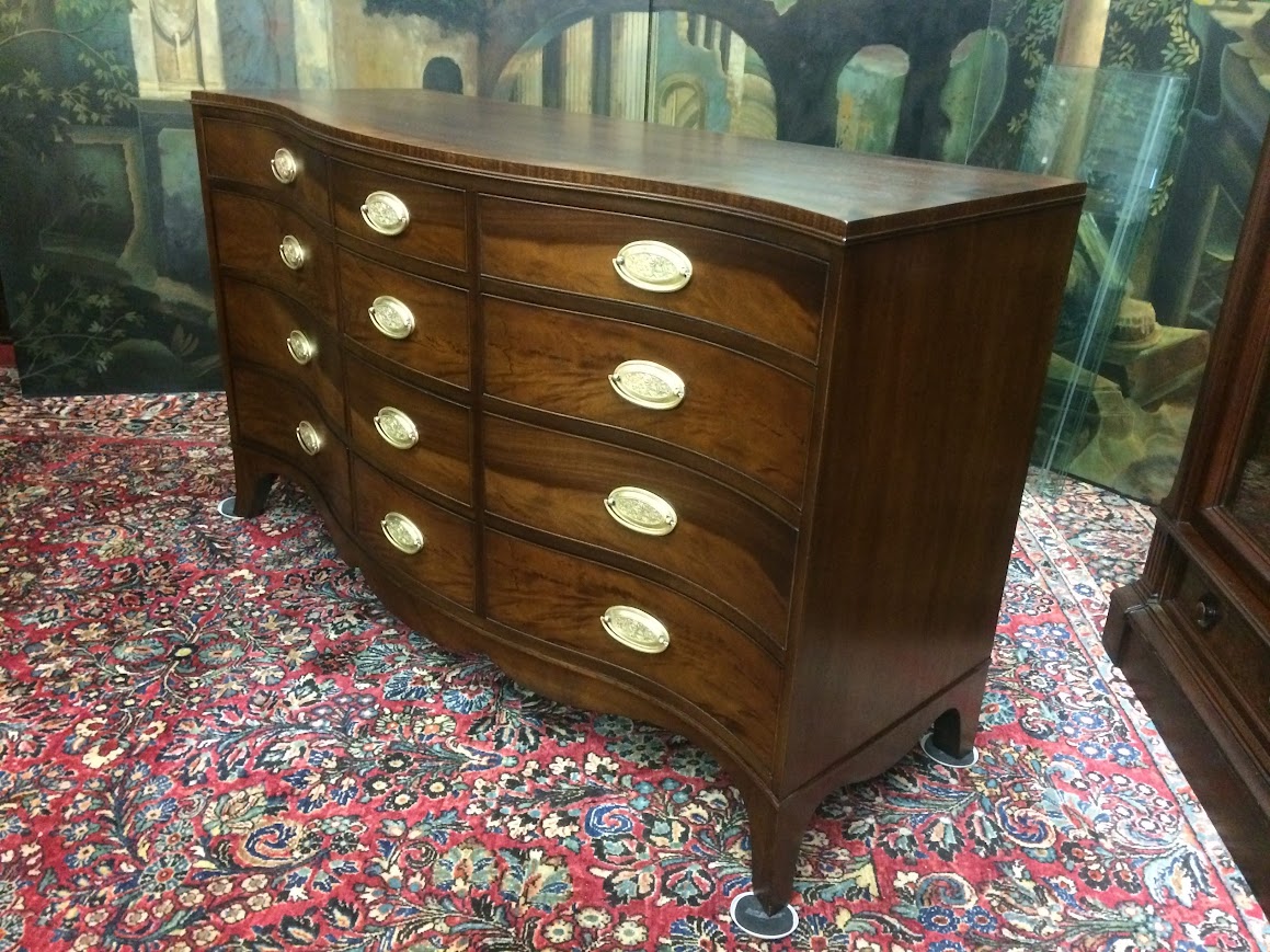 Vintage Dresser, Serpentine Dresser, Henredon Furniture - Image 14