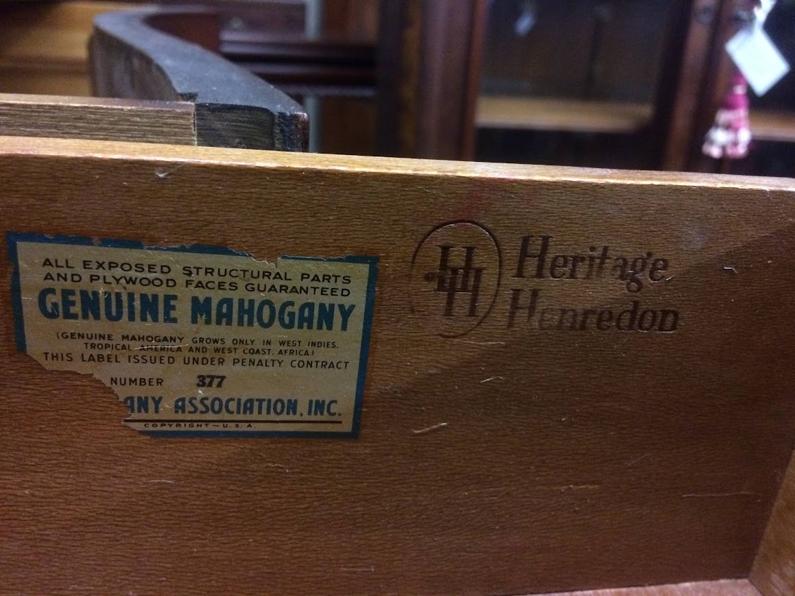 Vintage Dresser, Serpentine Dresser, Henredon Furniture - Image 9
