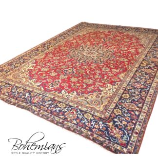 Vintage Persian Rug, Isfahan Room Size Rug