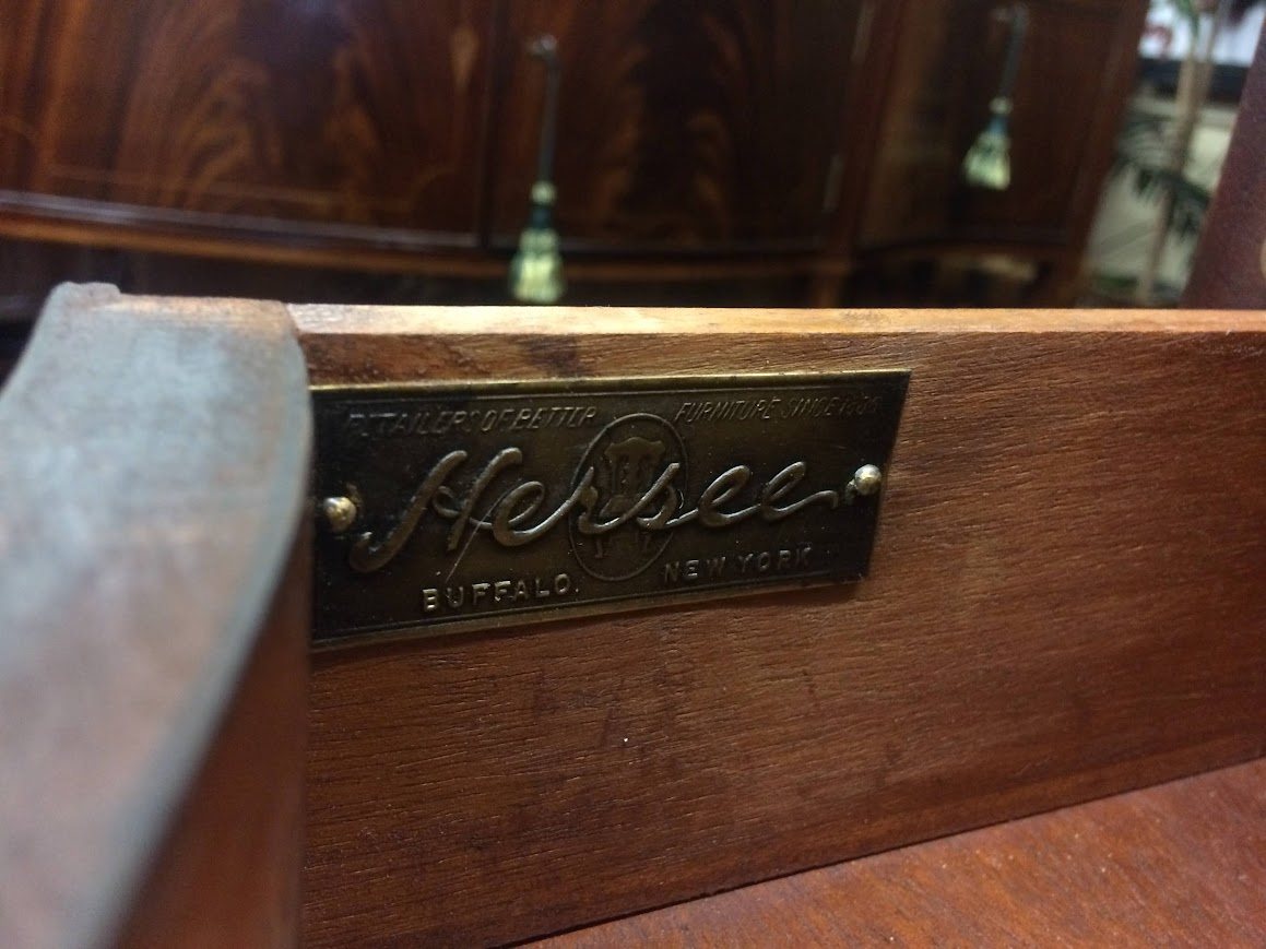 Vintage Mahogany Secretary Desk, Slant Front Desk - Image 16