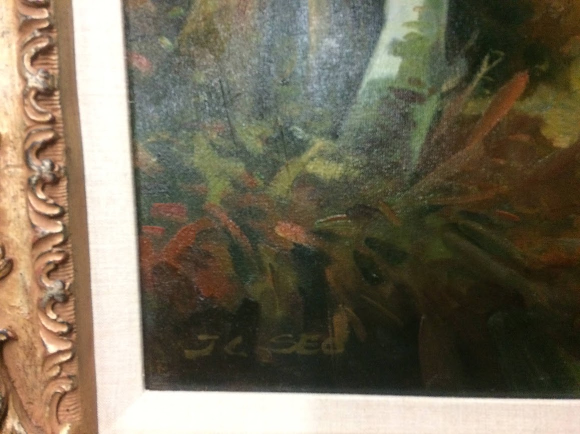 Vintage Giclee Landscape Artwork, Framed Artwork on Canvas - Image 6