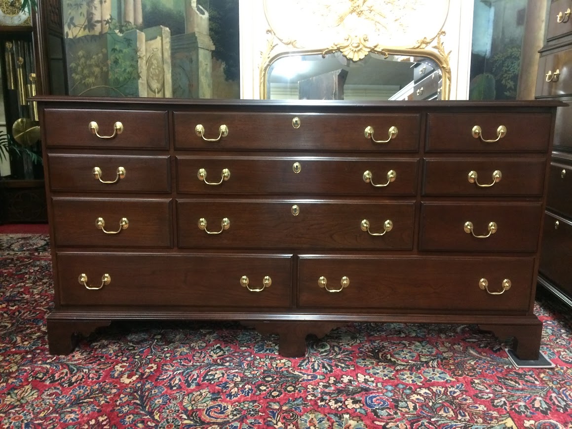 Vintage Dresser, Eleven Drawer Dresser, Harden Furniture - Image 2