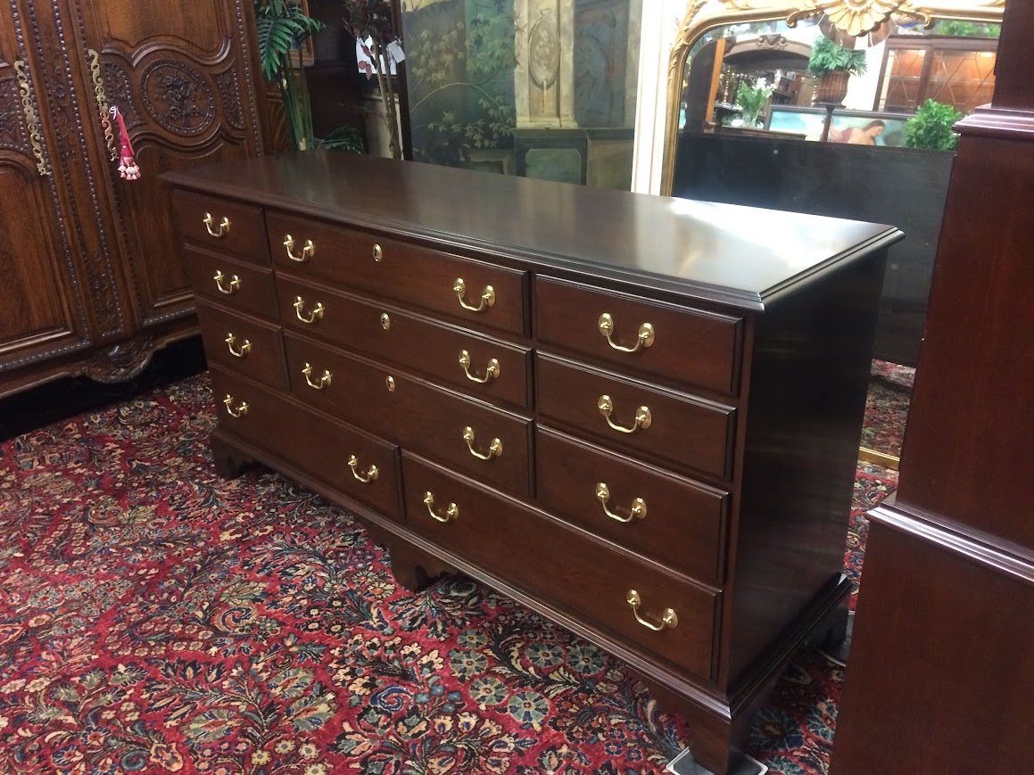 Vintage Dresser, Eleven Drawer Dresser, Harden Furniture - Image 5