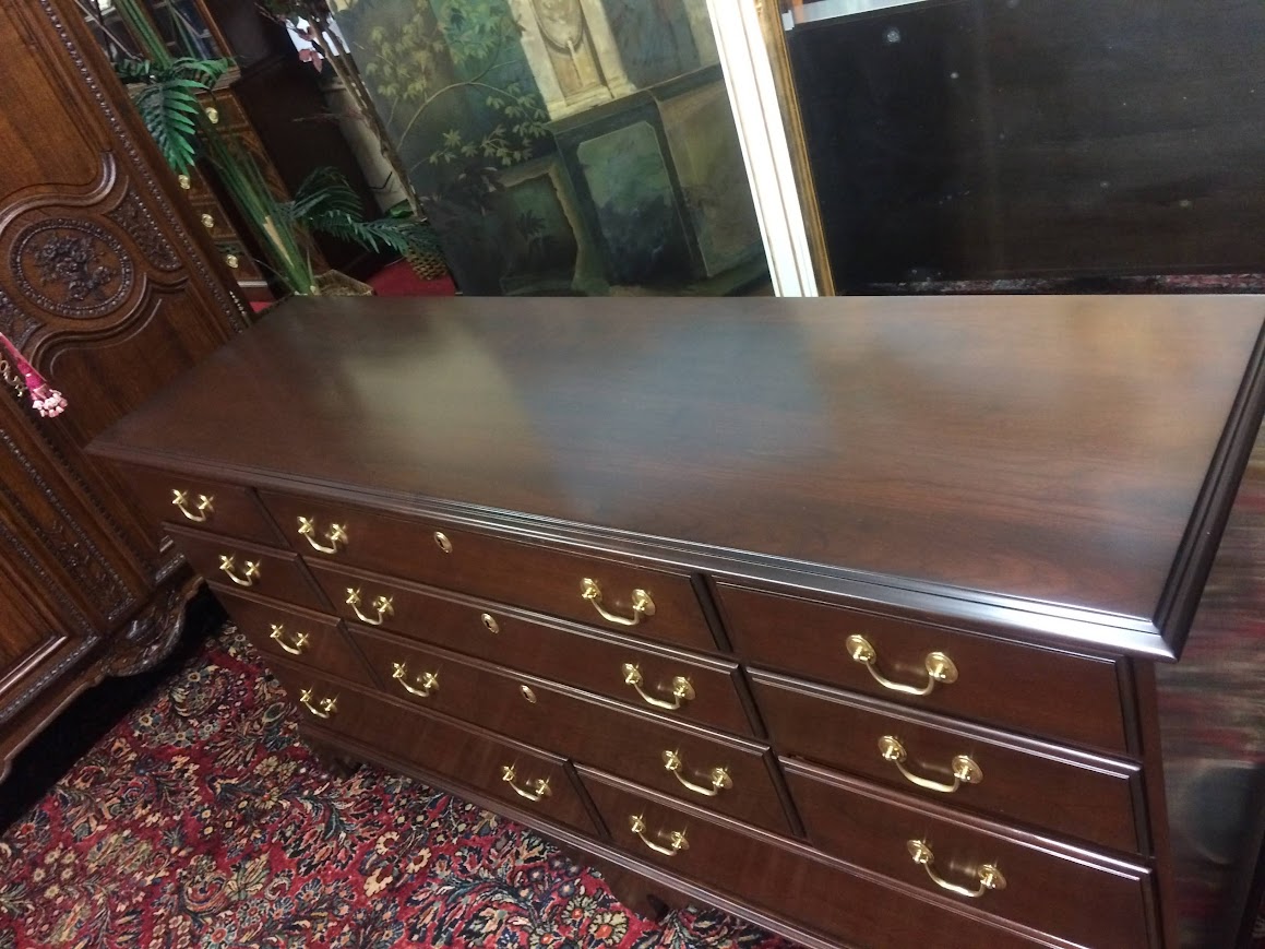 Vintage Dresser, Eleven Drawer Dresser, Harden Furniture - Image 6