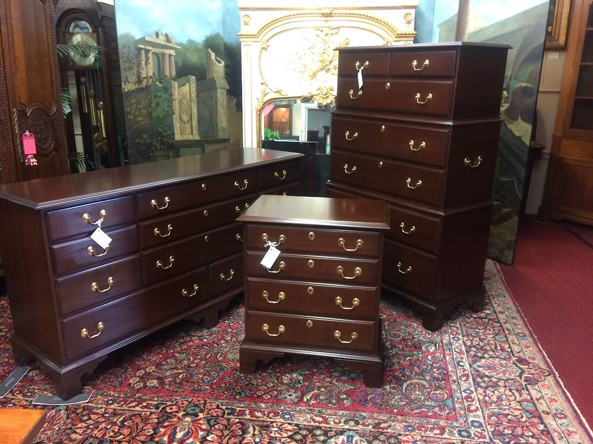 Vintage Harden Nightstand, Four Drawer Nightstand Chest - Image 11