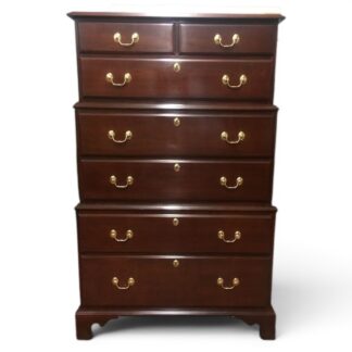 Vintage Chest on Chest on Chest, Tiered Chest of Drawers, Harden Furniture