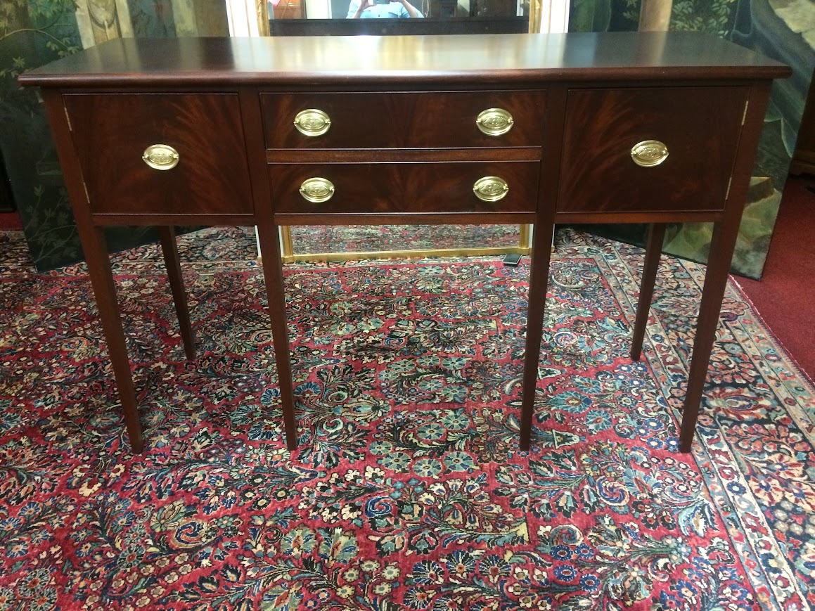 Vintage Mahogany Huntboard, Tall Sideboard Buffet - Image 3