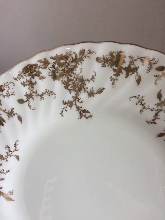 Vintage Minton Plates, "Ancestral" Pattern Plates, Luncheon Plates Set of Six - Image 5