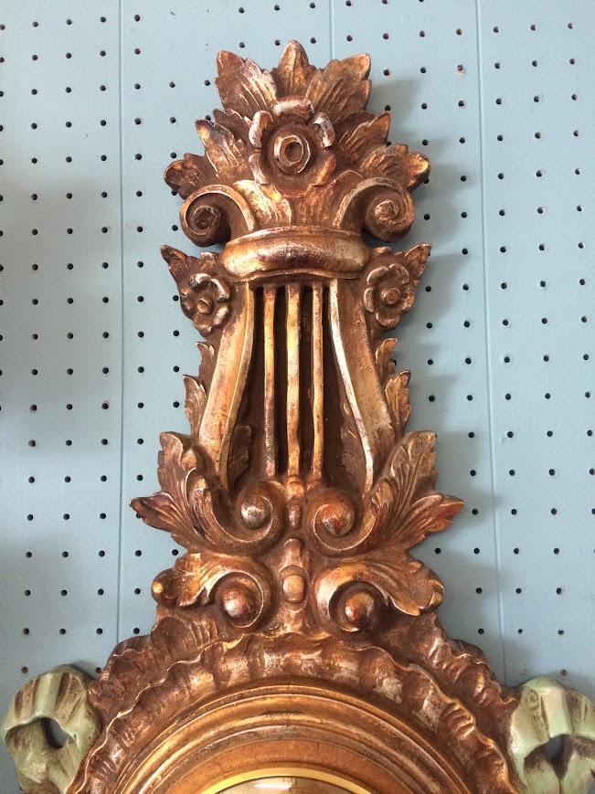 Vintage French Style Wall Clock, Decorator Wall Clock - Image 7