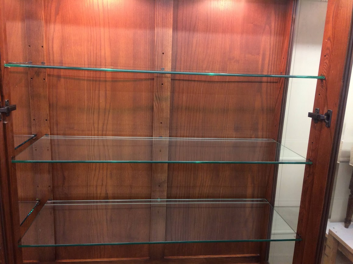 Vintage China Cabinet, Contemporary Display Cabinet, Ethan Allen Furniture - Image 8