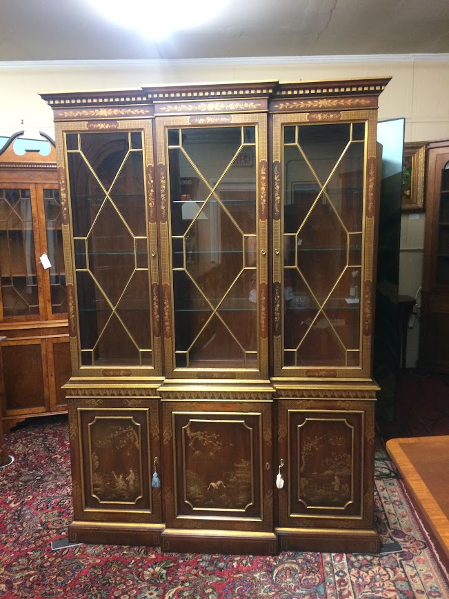 Vintage Chinoiserie Cabinet, Kindel Furniture - Image 11