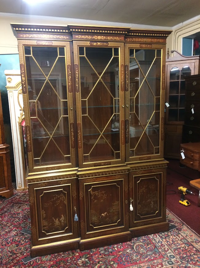 Vintage Chinoiserie Cabinet, Kindel Furniture - Image 9