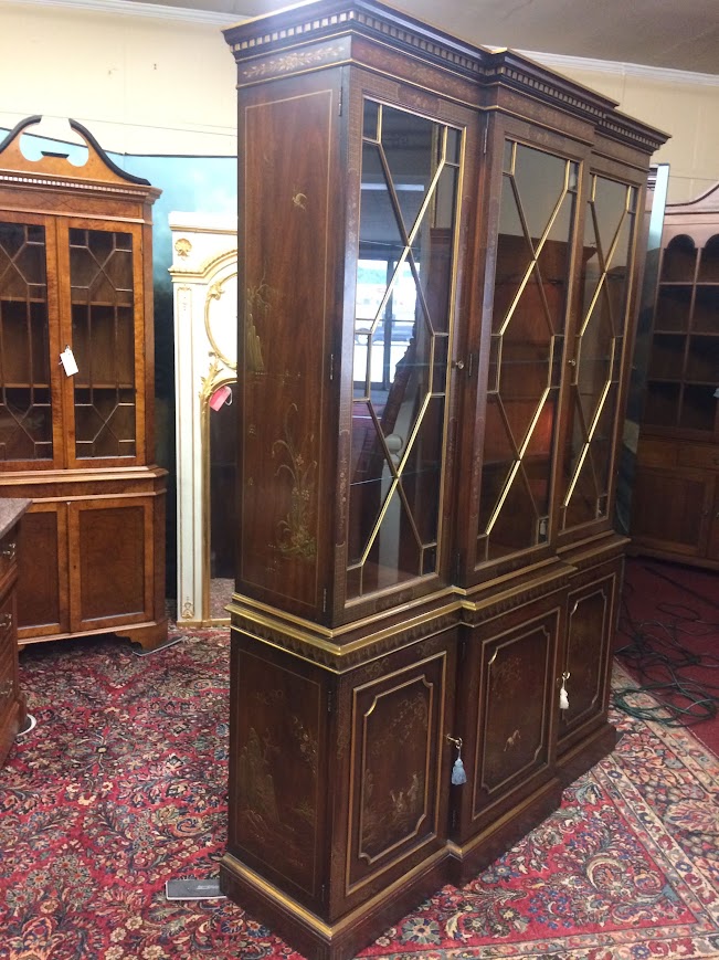 Vintage Chinoiserie Cabinet, Kindel Furniture - Image 8