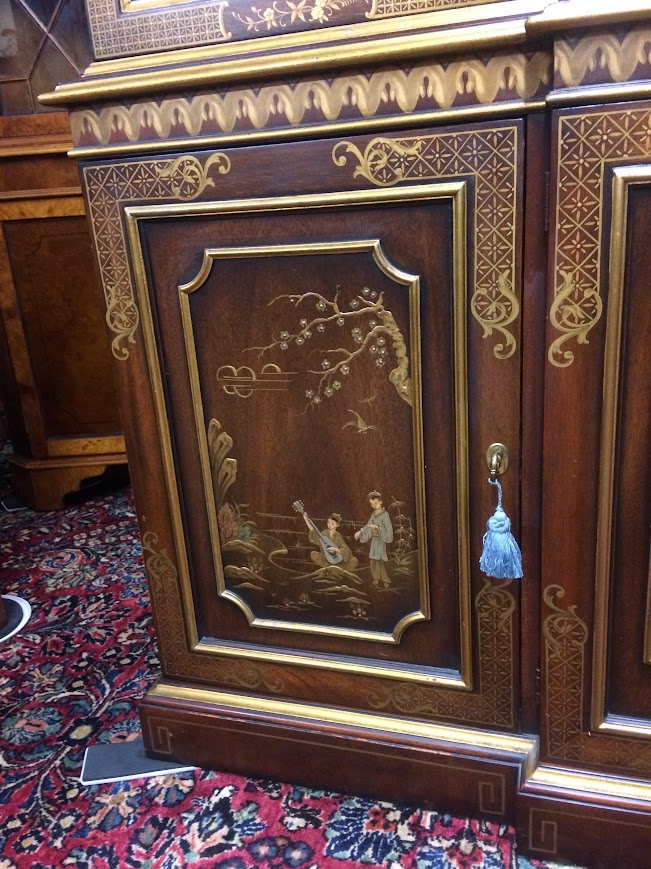 Vintage Chinoiserie Cabinet, Kindel Furniture - Image 17