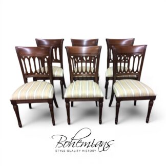 Vintage Dining Chairs, Nichols & Stone Furniture, Set of Six