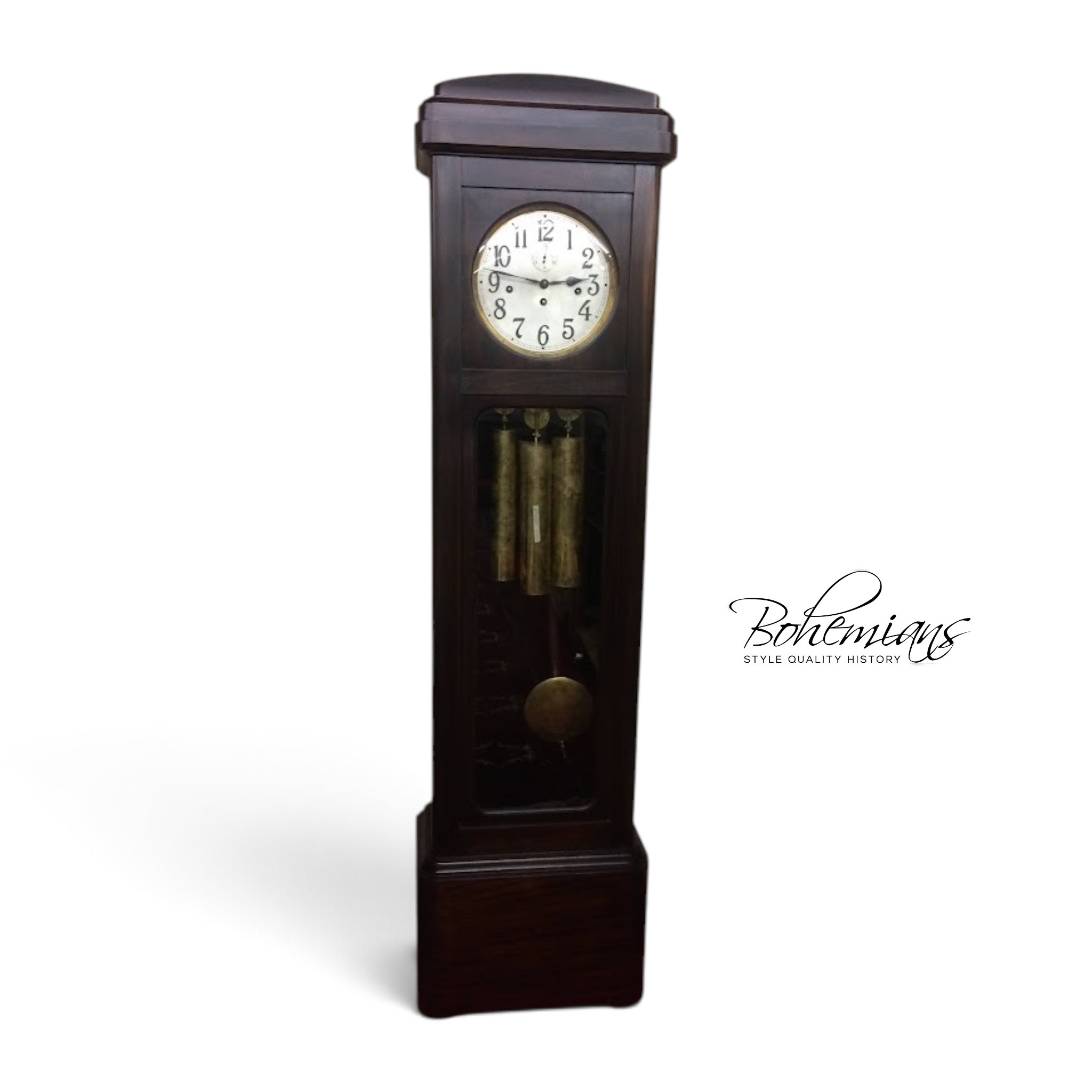 Antique Tall Case Clock, Art Deco Clock