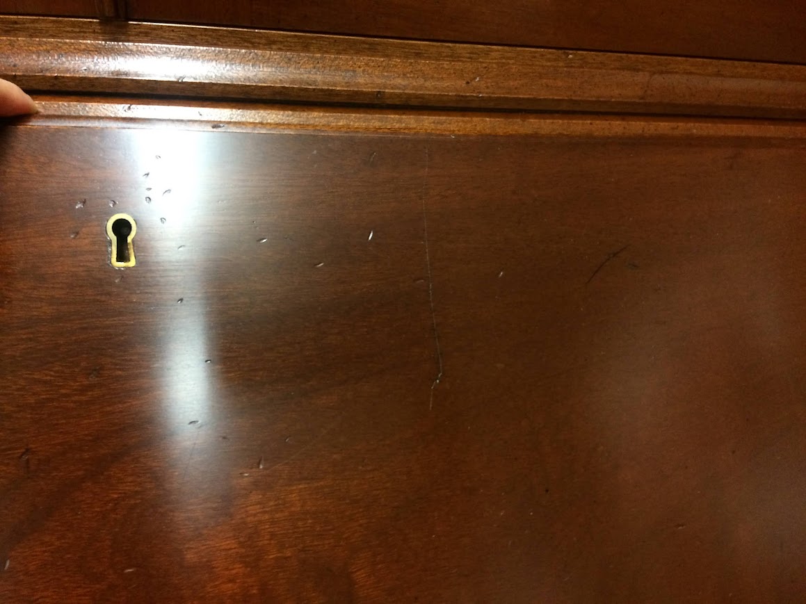 Mahogany Secretary Desk, Biggs Furniture - Image 13