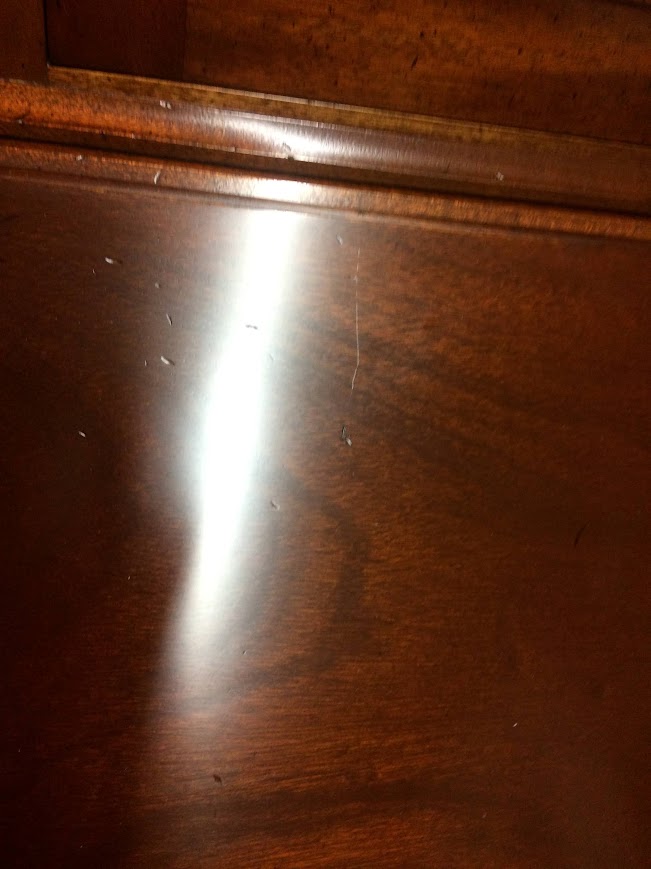 Mahogany Secretary Desk, Biggs Furniture - Image 14
