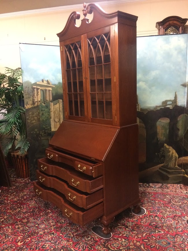 Mahogany Secretary Desk, Biggs Furniture - Image 18