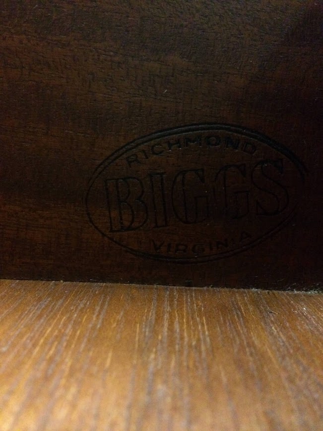 Mahogany Secretary Desk, Biggs Furniture - Image 19