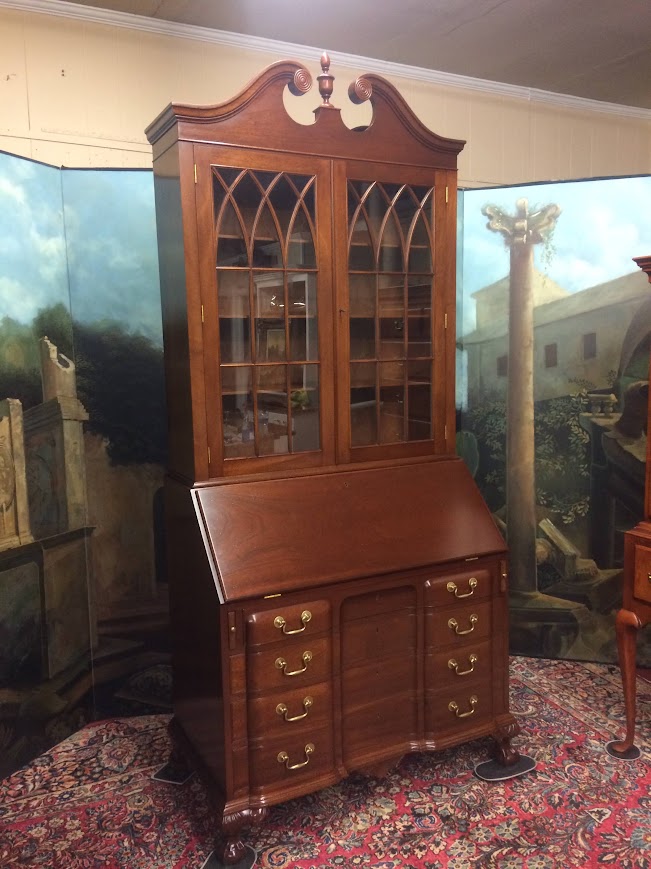 Mahogany Secretary Desk, Biggs Furniture - Image 3