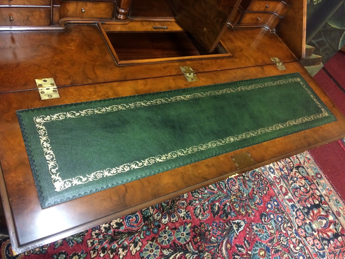 Vintage Secretary Desk, Double Bonnet Secretary Desk - Image 9