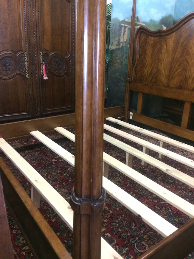 King Size Bed, Poster Bed, Attributed to Century Furniture - Image 13