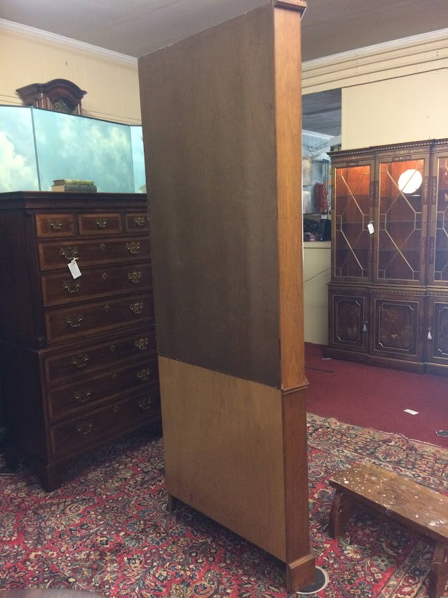 Vintage Corner Cabinet, Two Piece Cherry Cabinet - Image 11