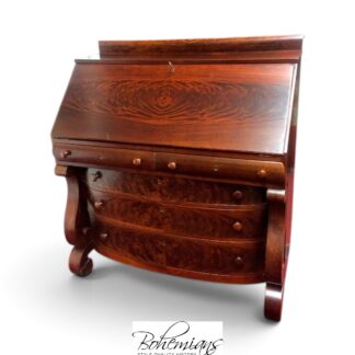 Antique Secretary Desk, Empire Revival Secretary Desk