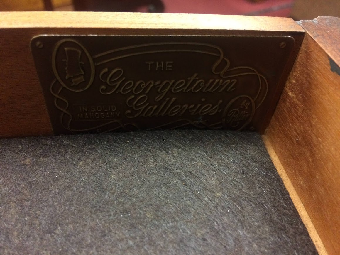 Vintage Server, Mahogany Server, Georgetown Galleries - Image 9