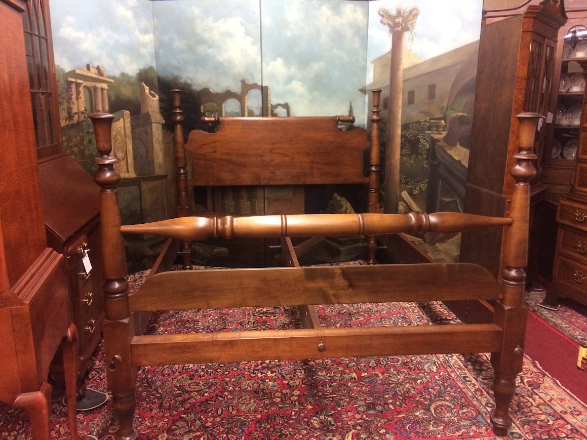 Tulip Poster Bed, Queen Size Bed, Leonards New England Furniture - Image 2