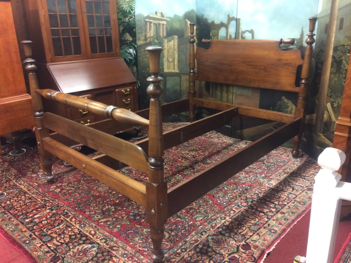 Tulip Poster Bed, Queen Size Bed, Leonards New England Furniture - Image 5