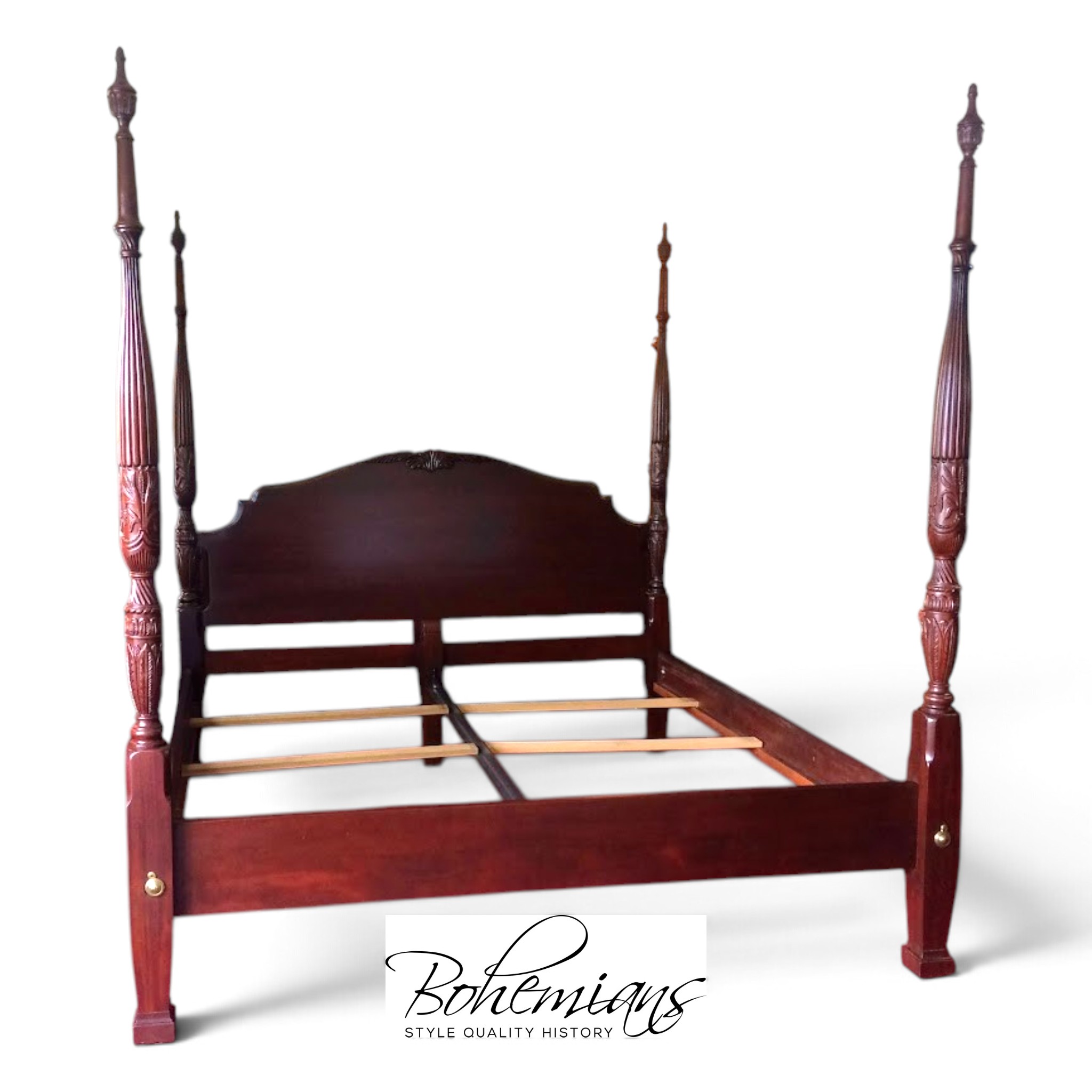 Vintage King Size Poster Bed, Lexington Furniture