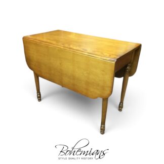 Antique Drop Leaf Table, Maple Dining Table