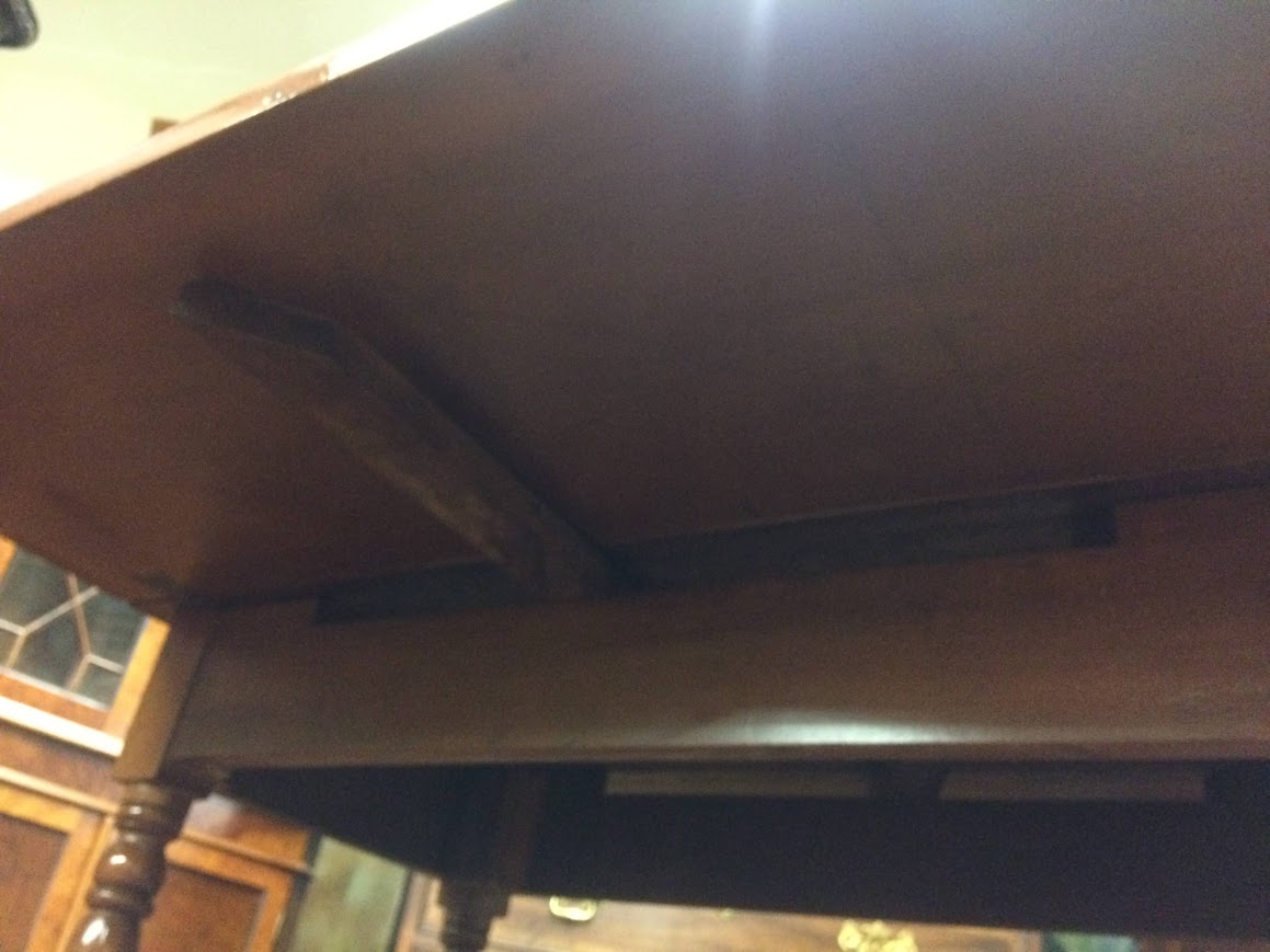Antique Drop Leaf Table, Maple Dining Table - Image 7