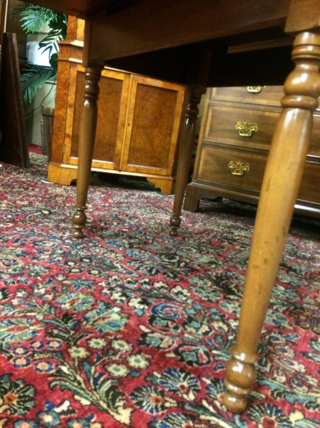 Antique Drop Leaf Table, Maple Dining Table - Image 10
