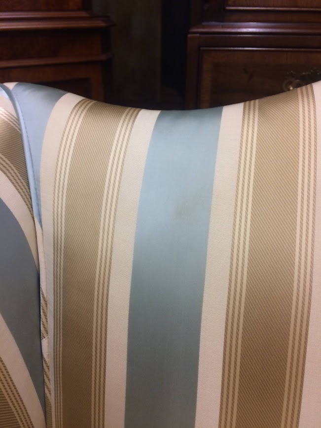 Vintage Settee, Camel Back Small Sofa - Image 10