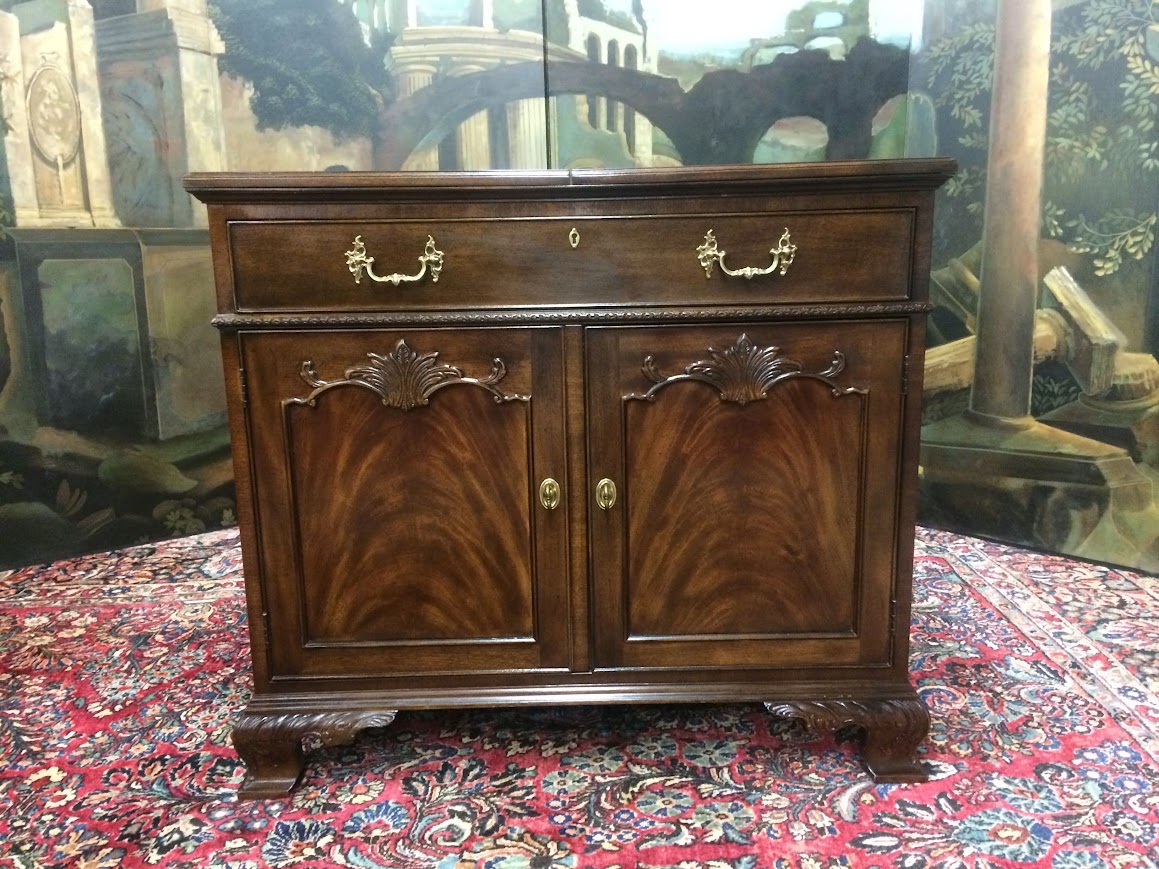 Vintage Server, Henredon Rittenhouse Flip Top Server - Image 2