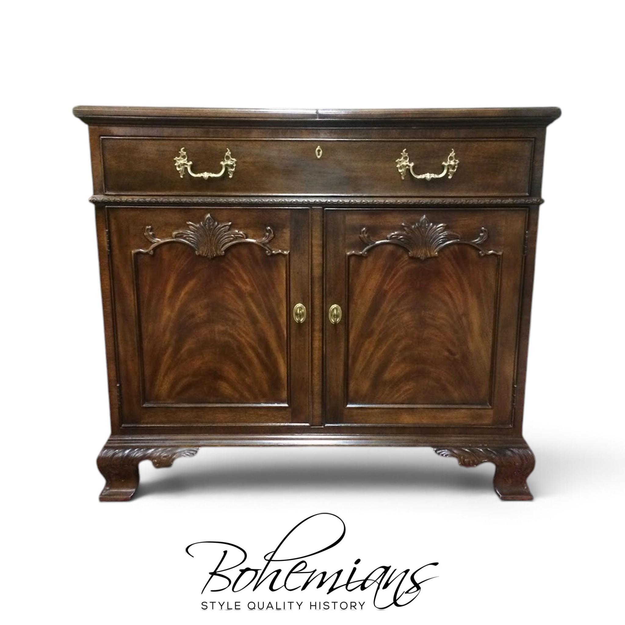 Vintage Server, Henredon Rittenhouse Flip Top Server