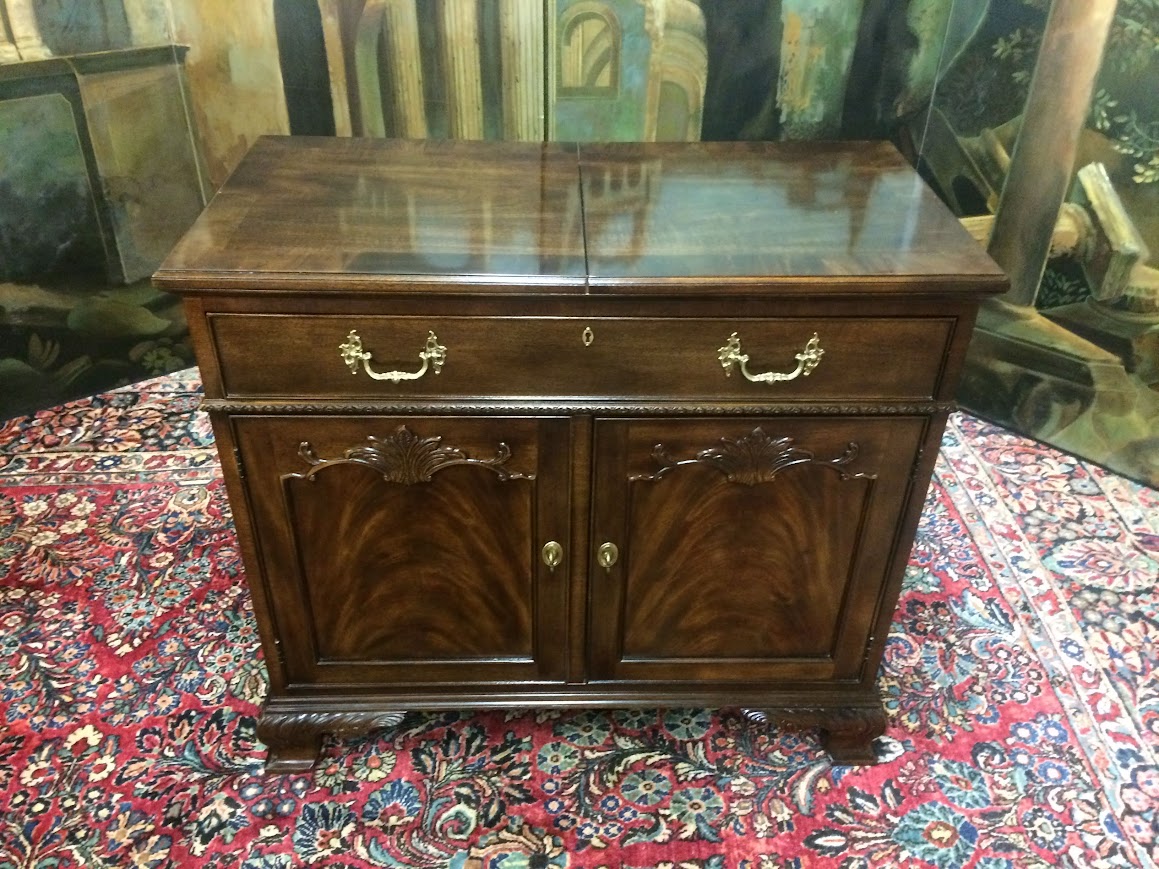 Vintage Server, Henredon Rittenhouse Flip Top Server - Image 4