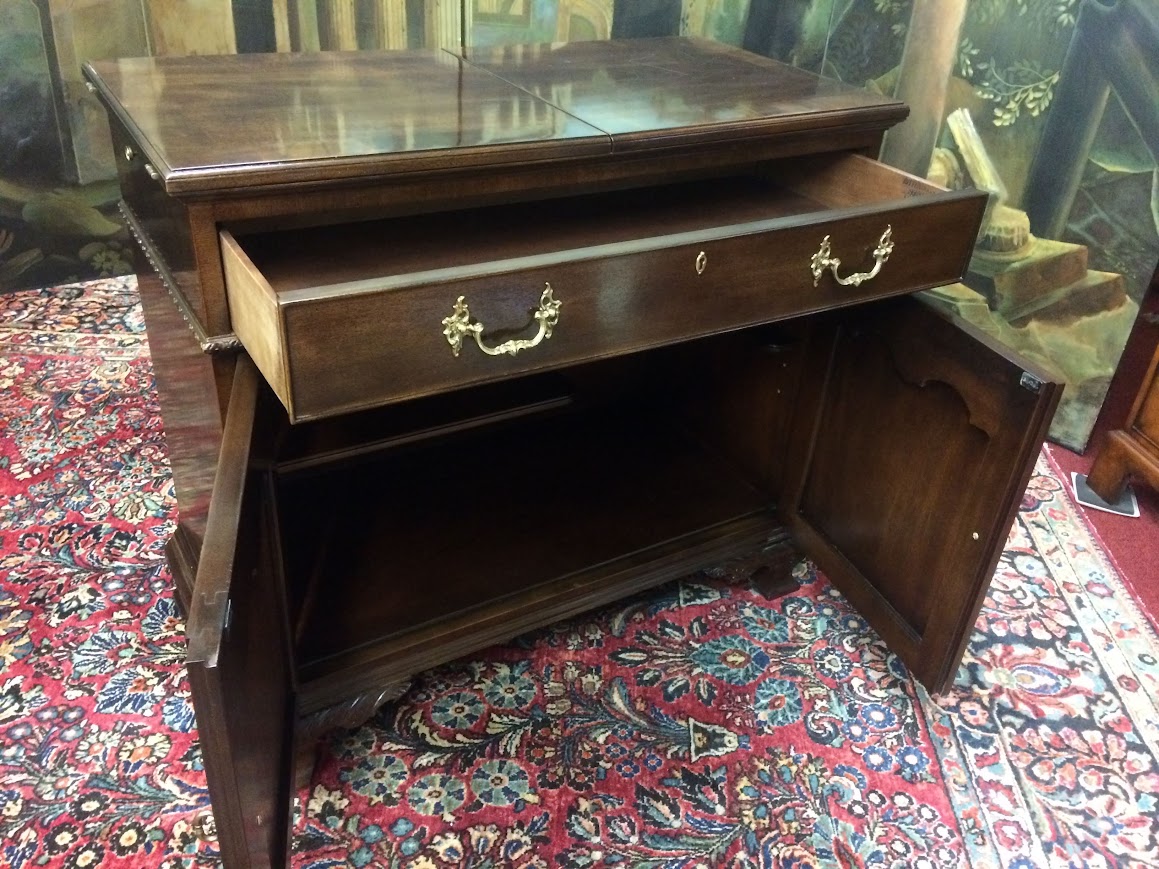 Vintage Server, Henredon Rittenhouse Flip Top Server - Image 7